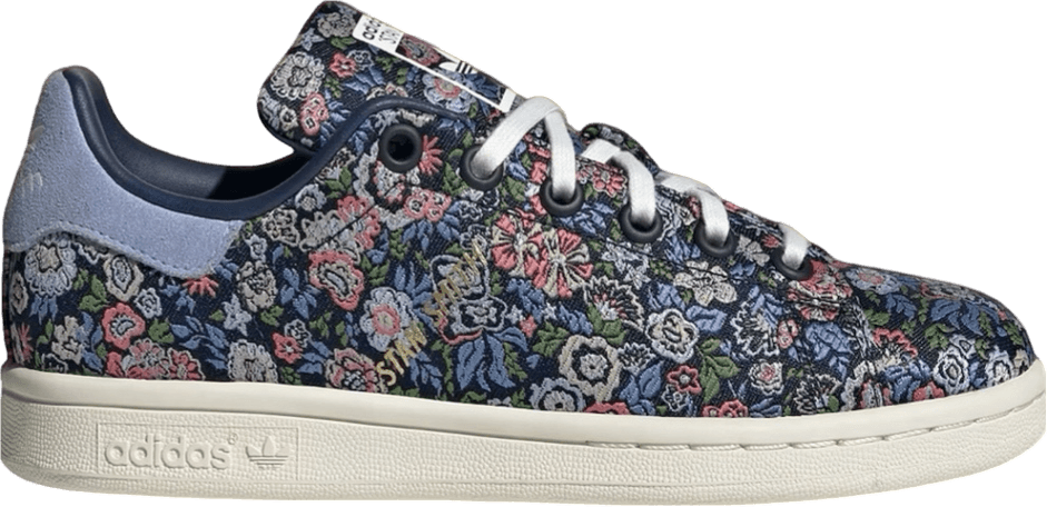 Liberty London x adidas Stan Smith Floral Navy