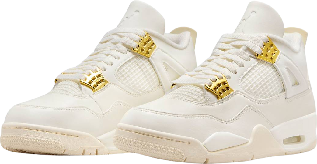 Air Jordan 4 Metallic Gold (W)