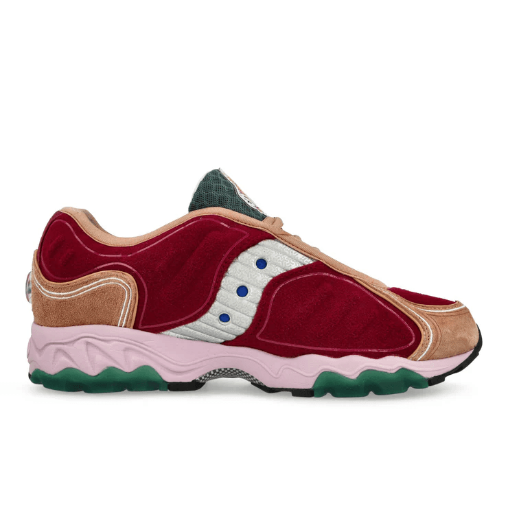 Jae Tips x Saucony Matrix "Burgundy"