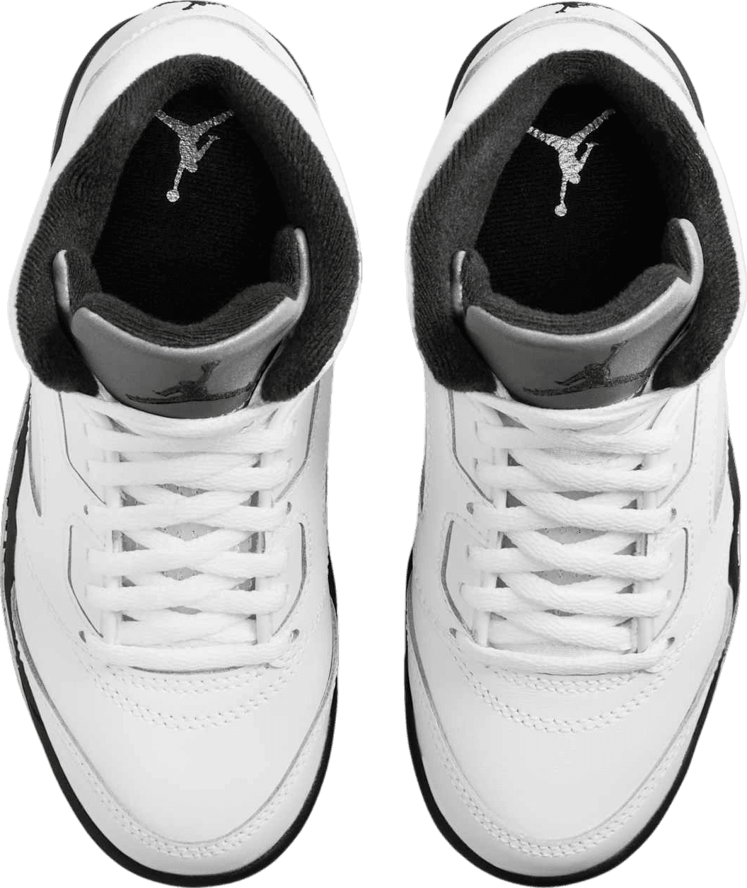 Air Jordan 5 White Metallic/Black (PS)