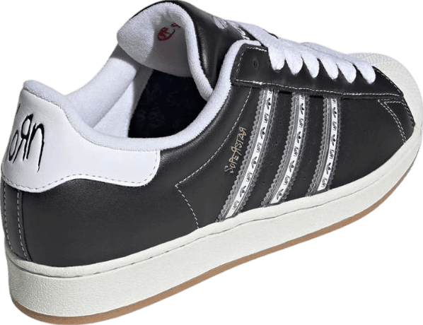 Korn x Adidas Superstar Black/Off White