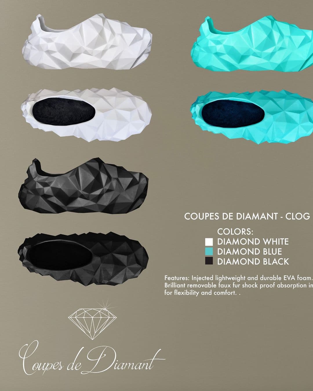 Diamond Supply Co Coupes de Diamant