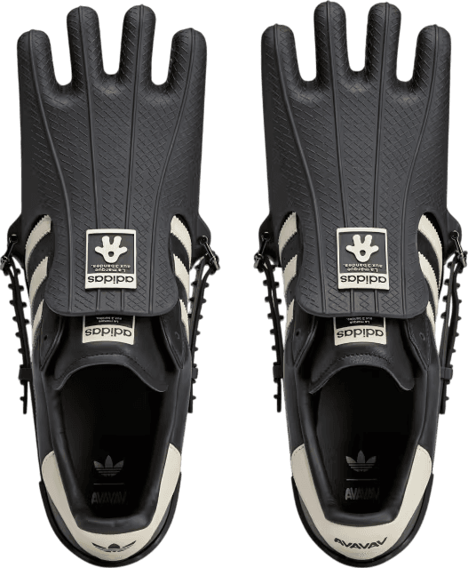 Adidas By Avavav Superfinger Superstar "Core Black/Cream White"