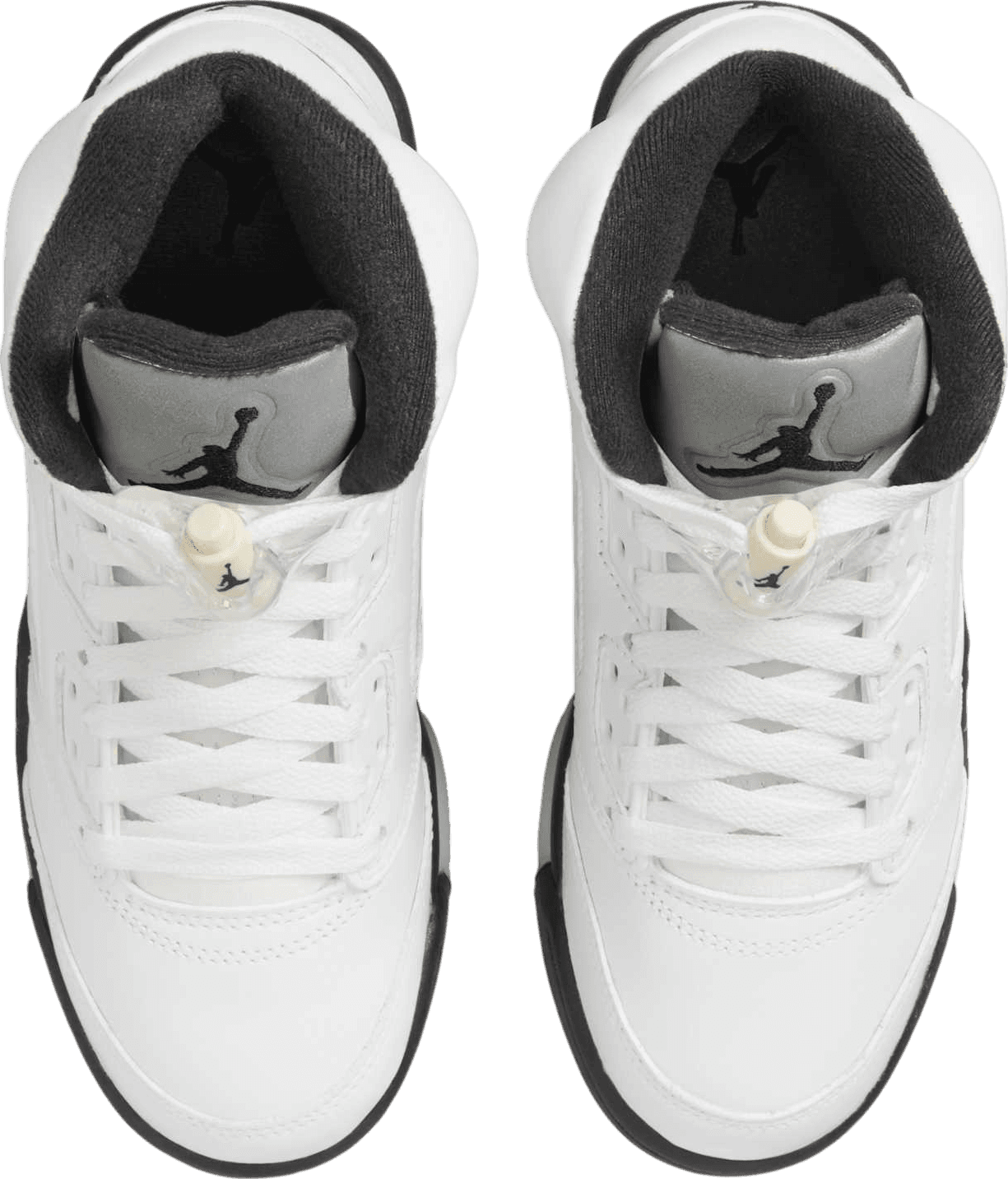 Air Jordan 5 White/Metallic Black (GS)