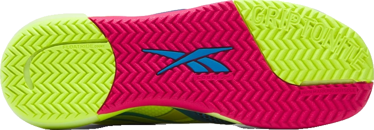 Reebok Nano Court Lime/Aqua Pink