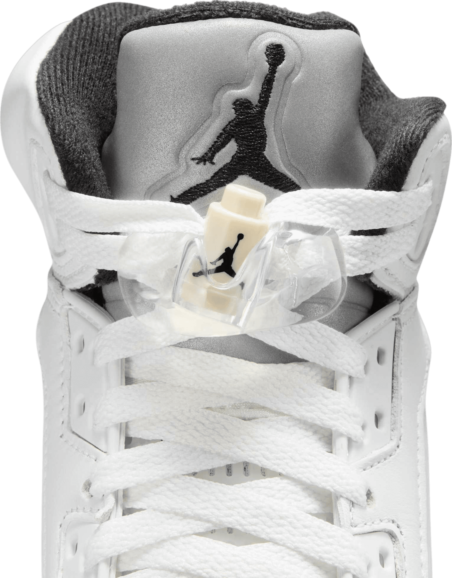 Air Jordan 5 White/Metallic Black (GS)