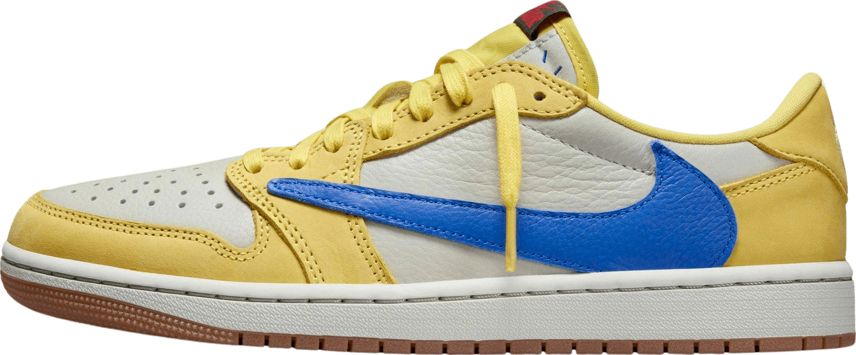 Travis Scott x Air Jordan 1 Low Canary Yellow (W)