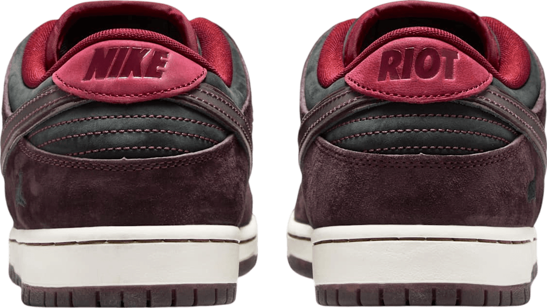 Riot Skateshop x Nike SB Dunk Low Mahogany/Dark Beetroot