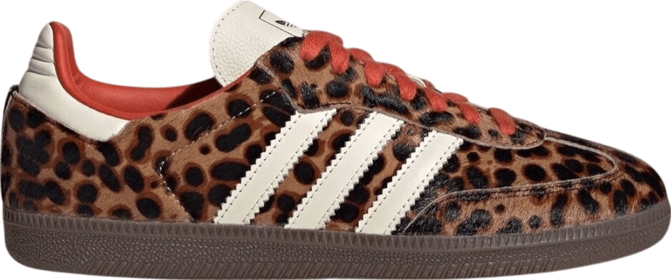 Adidas Samba Leopard Pack Core Black/Preloved Red