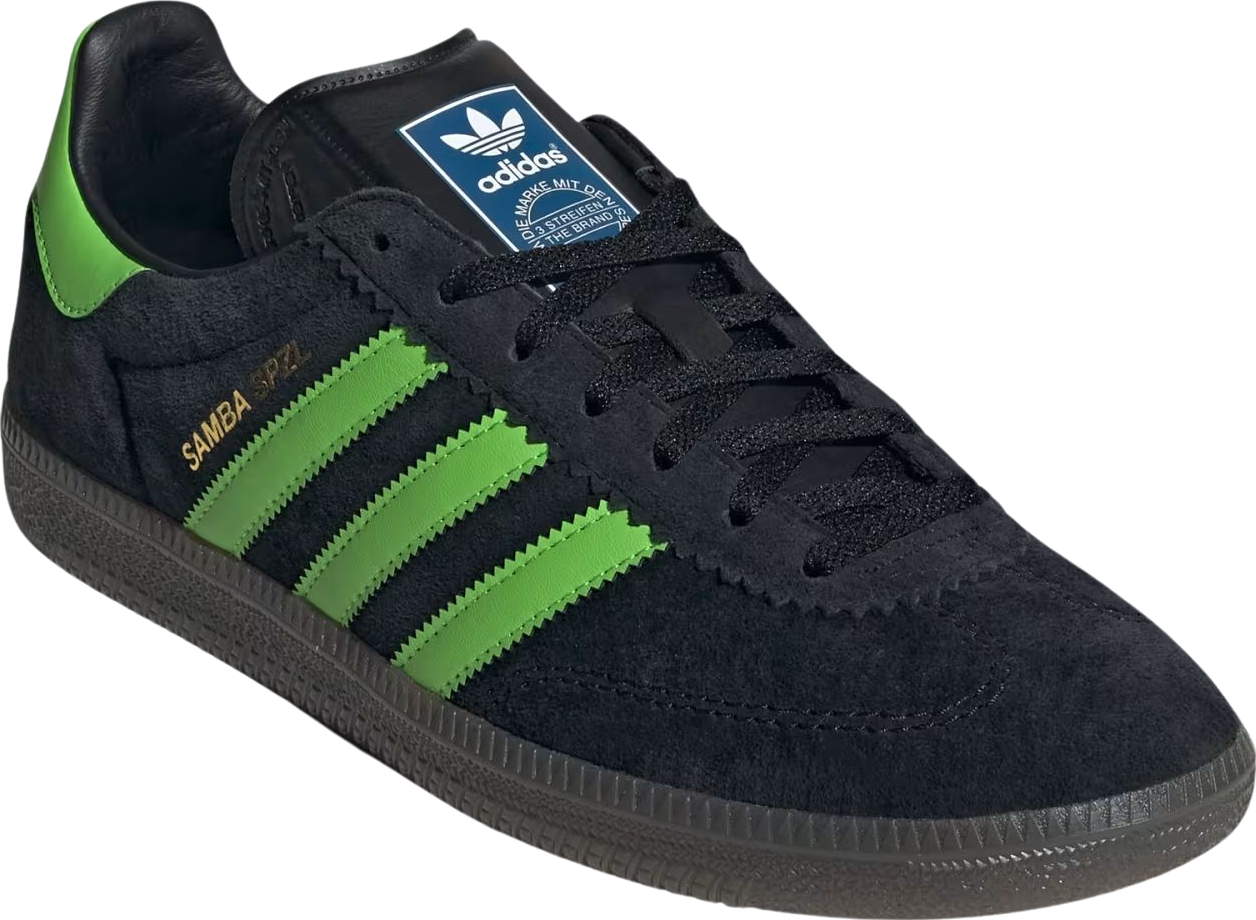 adidas Samba Deco SPZL Black Lucid Lime