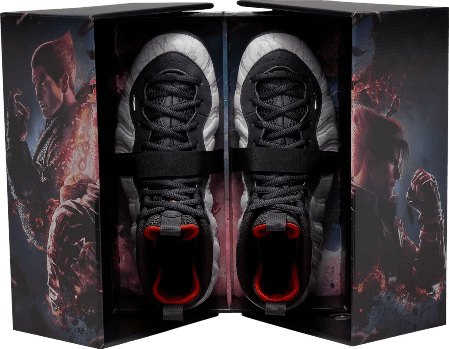 TEKKEN 8 x Nike Air Foamposite One Jin Kazama