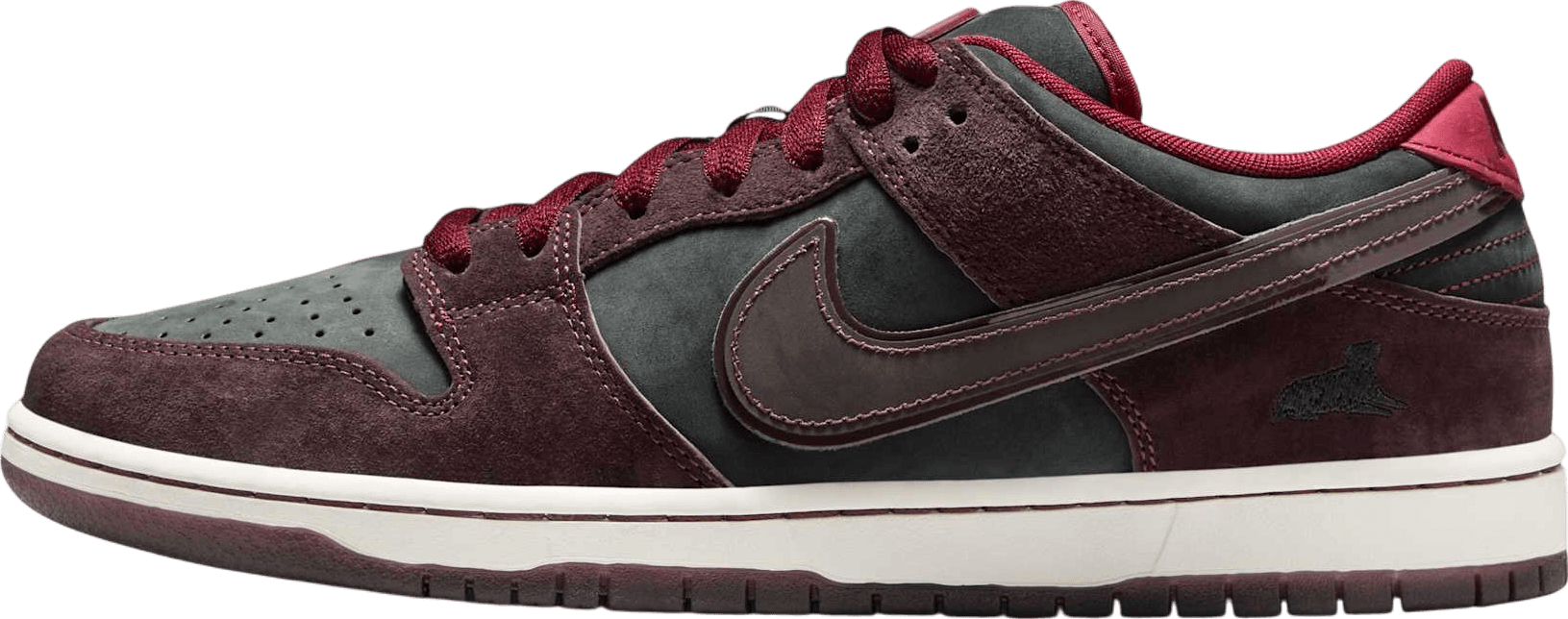 Riot Skateshop x Nike SB Dunk Low Mahogany/Dark Beetroot