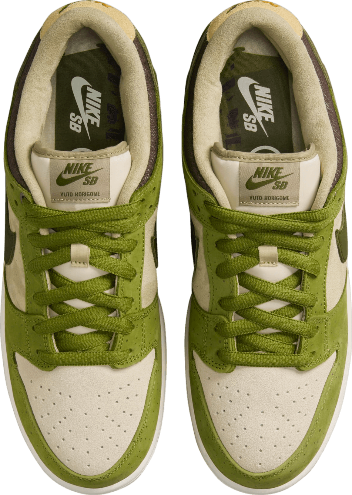 Yuto Horigome x Nike SB Dunk Low Asparagus