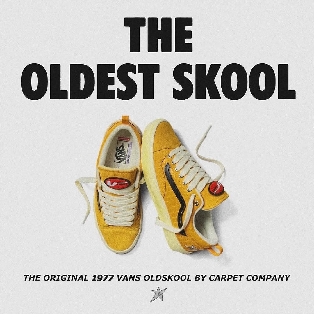 Carpet Company x Vans Old Skool 36+ "Mustard"