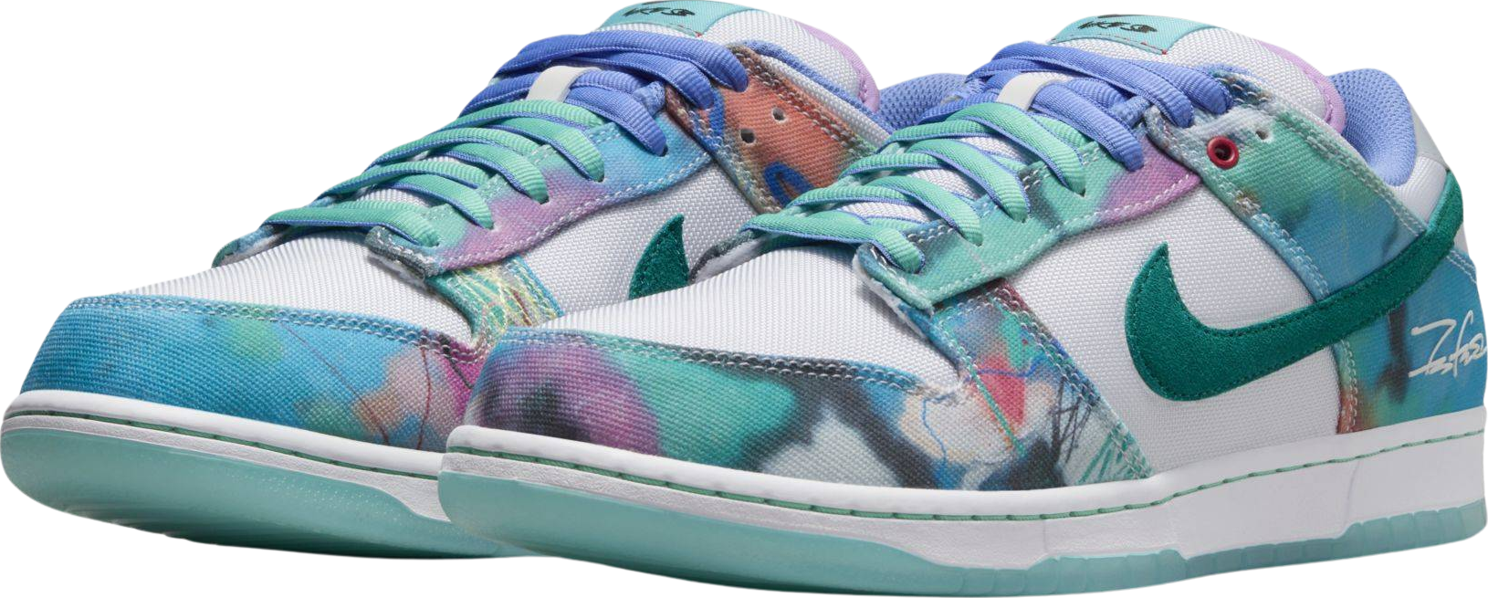 Nike SB Dunk Low Futura Laboratories Bleached Aqua