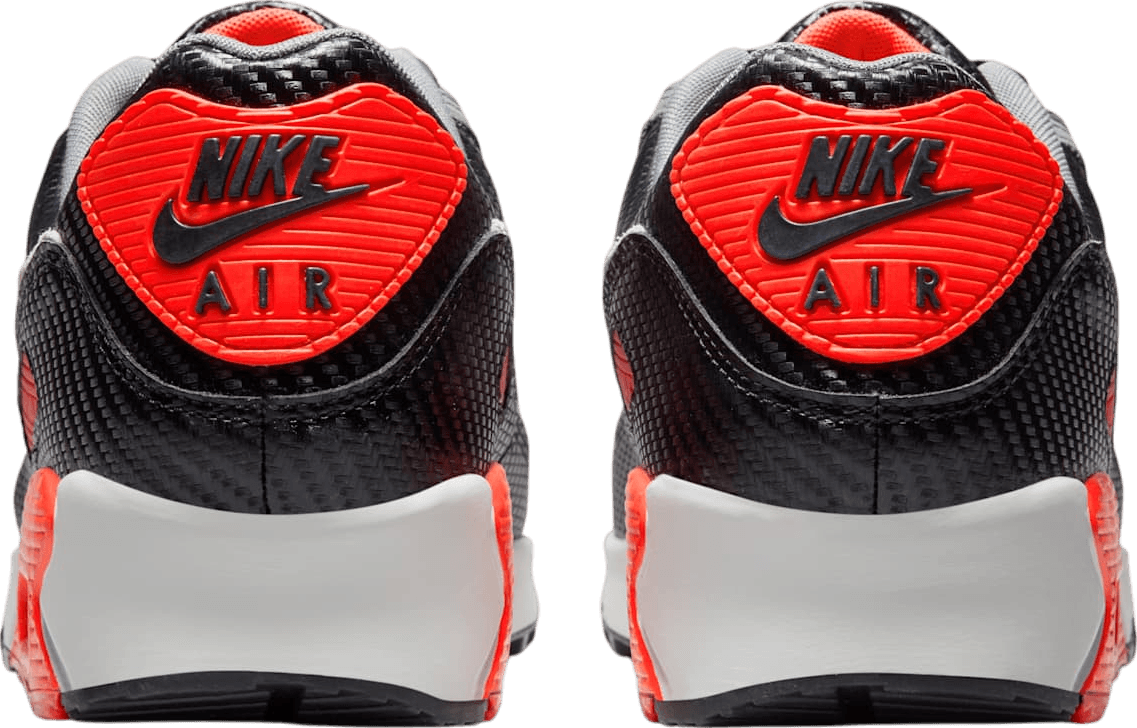 Nike Air Max 90 Carbon Fiber/Bright Crimson