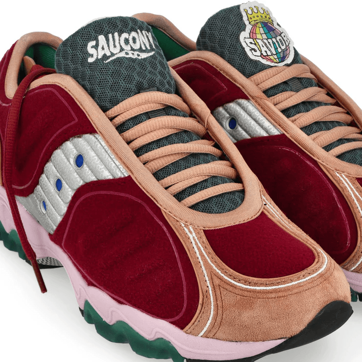 Jae Tips x Saucony Matrix "Burgundy"