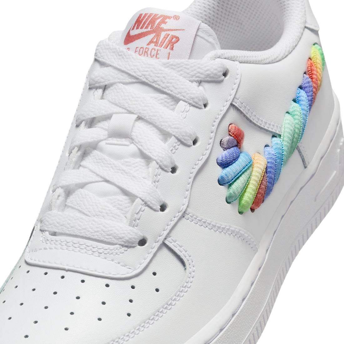 Nike Air Force 1 Low Rainbow Swoosh (GS)