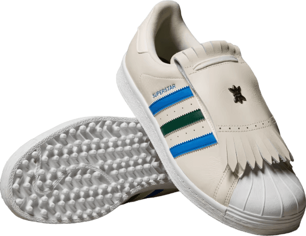 Adidas Rolling Links Superstar Spikeless Golf White