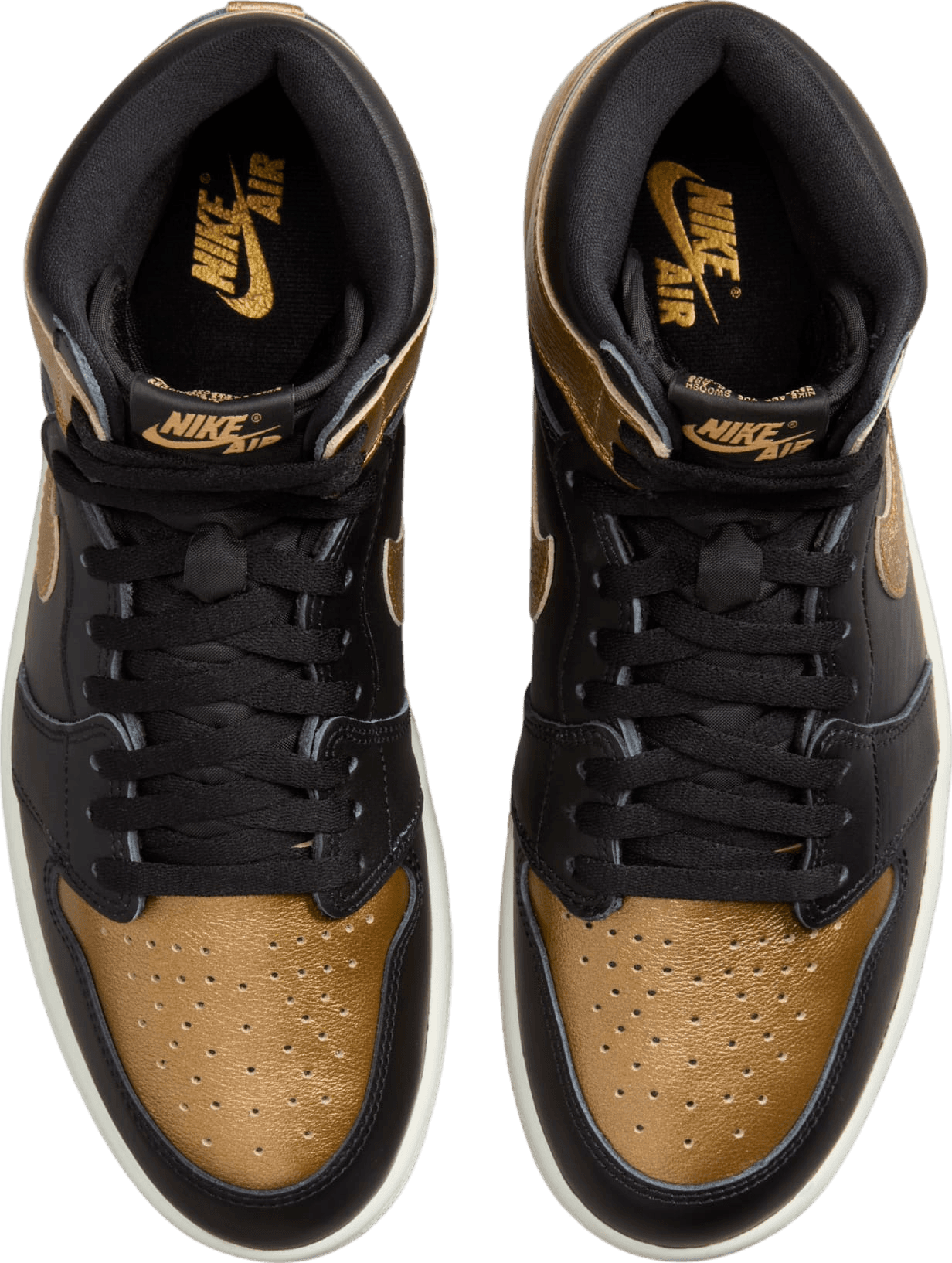 Air Jordan 1 High Black/Metallic Gold