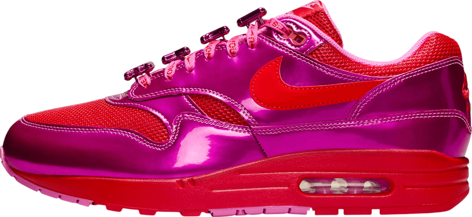 Nike Air Max 1 Premium Playful Pink/University Red