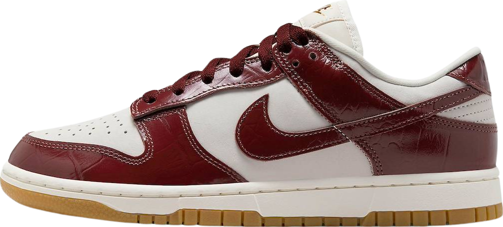 Nike Dunk Low Team Red Croc (W)