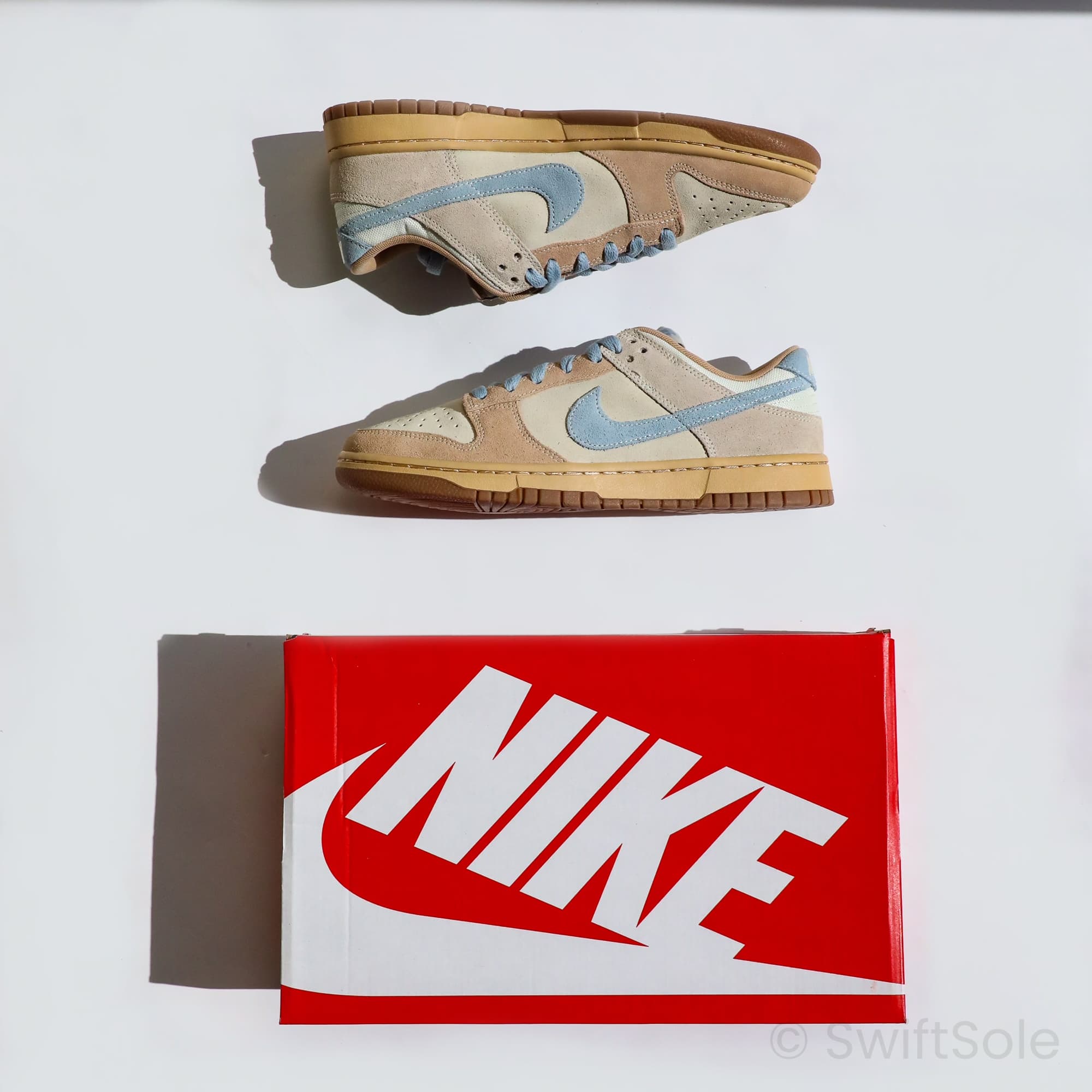 Nike Dunk Low Sanddrift/Armory Blue Image 6