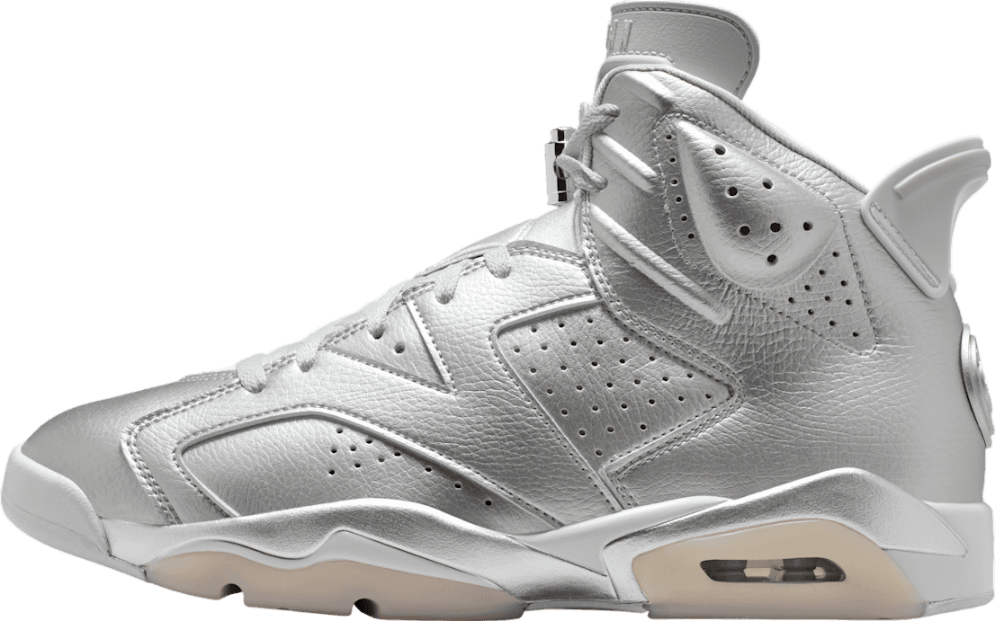 PSG x Air Jordan 6 Metallic Silver
