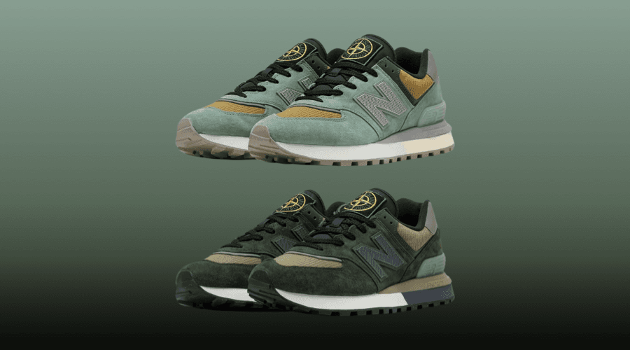 Two New Stone Island New Balance 574 Returning