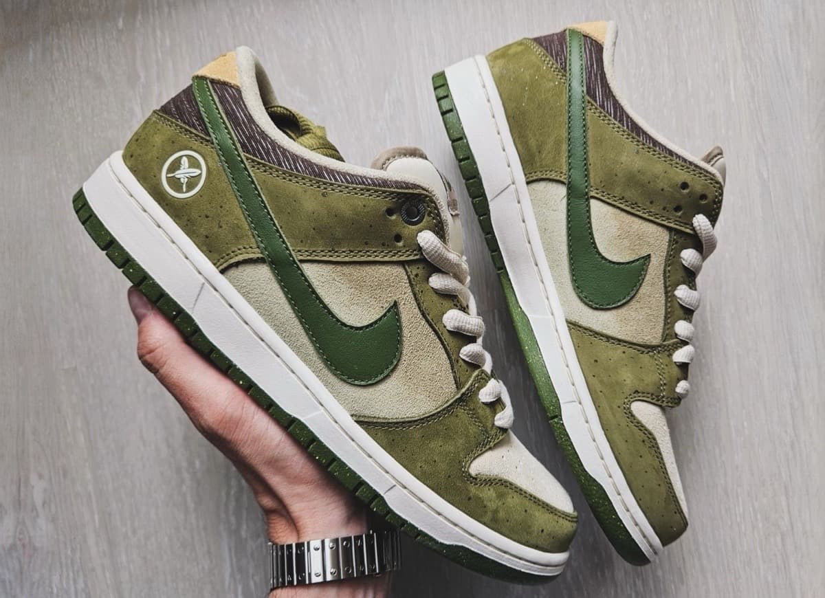 Yuto Horigome NIke SB Dunk Low Asparagus