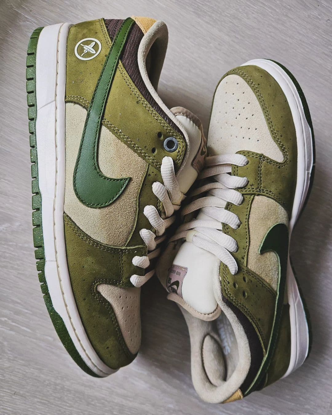 Yuto Horigome NIke SB Dunk Low Asparagus